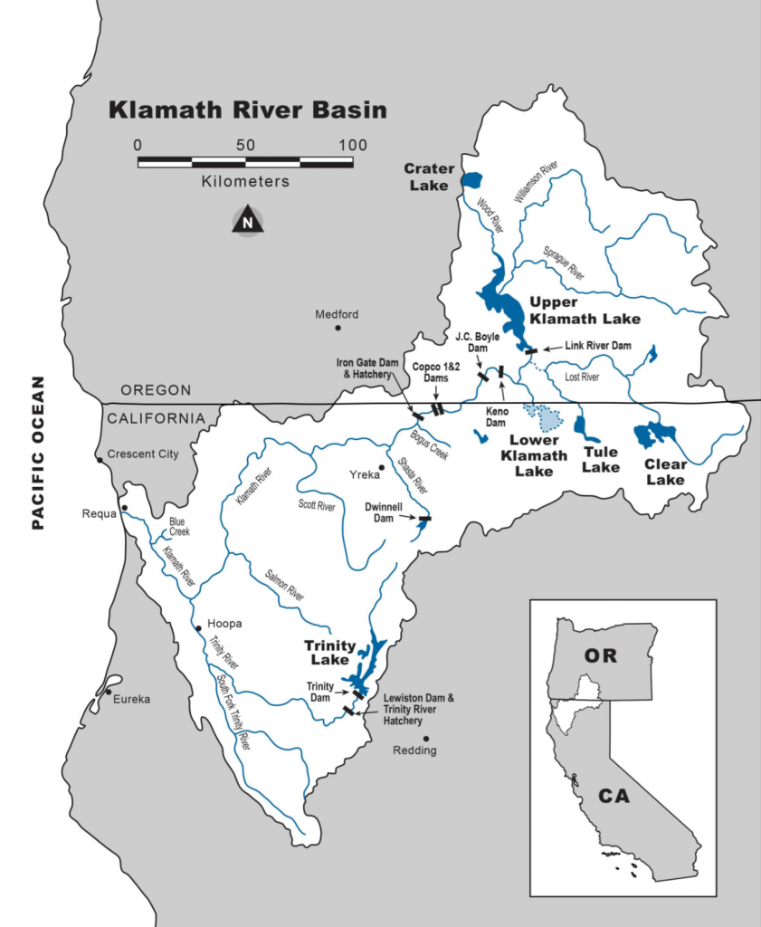 Figure 1. Klamath watershed. (Source DOI.)